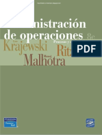 Administración de Operaciones - Krajewski, Ritzman y Malhotra