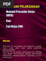 Manual Prosedur Kerja Dan Fail Meja