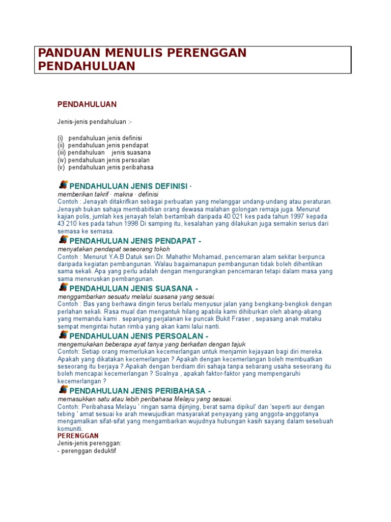 Beberapa Nota Bahasa Melayu SPM  Panduan Guru  PDF