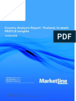 Country Analysis Report- Thailand, In-Depth PESTLE Insights