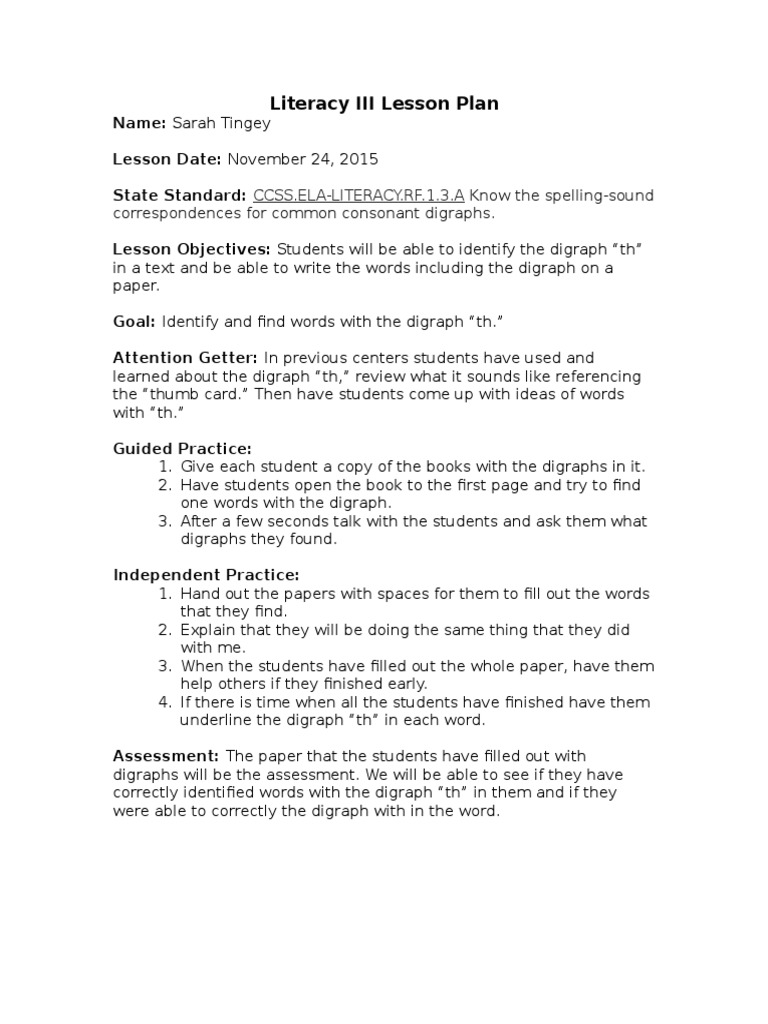 Lesson Plan | PDF | Foreign Language Studies