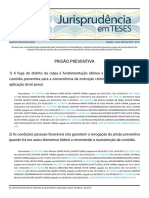 Jurisprudência Em Teses 32 - PRISÃO PREVENTIVA