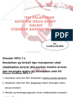 Sistem Pelaporan Drug Adverse Event