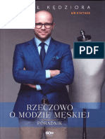 Michał Kędziora - Rzeczowo o Modzie Męskiej. Poradnik