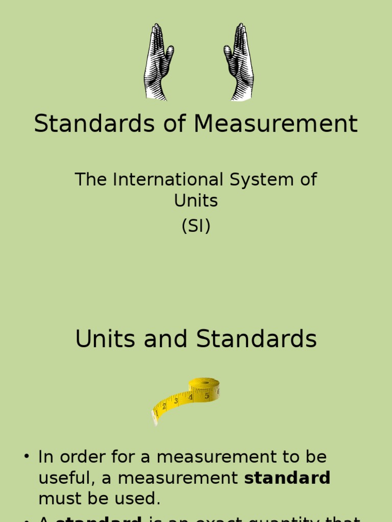 Standards of Measurement 1220585633762882 8 PDF Units Of
