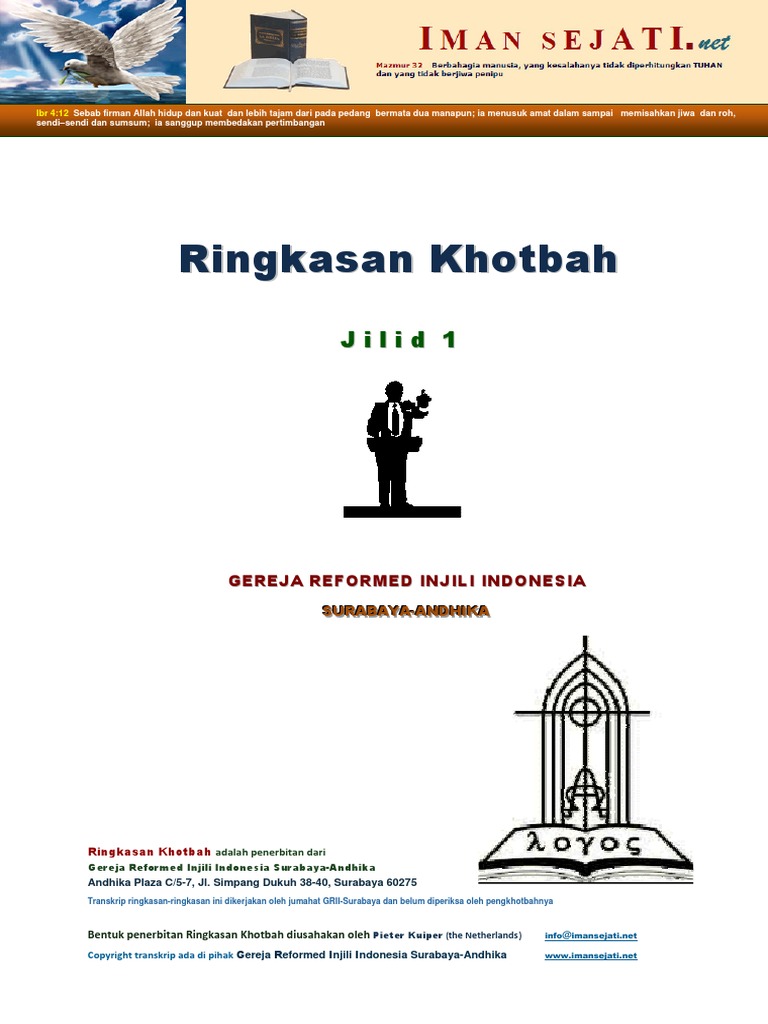 Ringkasan Khotbah Jilid 1 Pdf Pdf