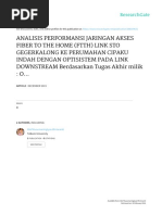 Download Analisis Performansi Jaringan Akses Fiber to the Home Ftth Link Sto by Alief Kusumaningtyas Krishnanti SN298811189 doc pdf