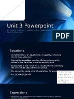 Unit 3 Powerpoint