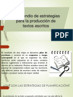 Compendio de Estrategias de Textos Escritos