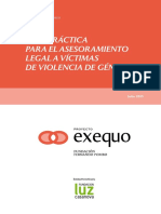 Guia Juridica - Asesoramiento Legal A Victimas de Violencia de Genero - FFPombo PDF