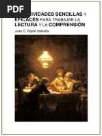18 Actividades Sencillas Para Trabajar La Lectura y La Comprensión