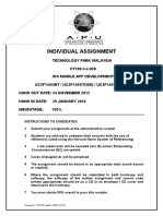 Assignment Cover IOS