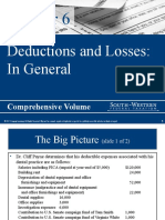 Deductions and Losses: in General: Comprehensive Volume