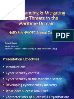 Understanding & Mitigating Cyber Threats in The Maritime Domain - NATO NMIOTC June 2015