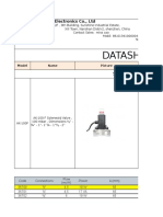 Datasheet: Solenoid Valve