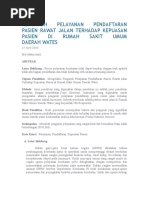 Download Pengaruh Pelayanan Pendaftaran Pasien Rawat Jalan Terhadap Kepuasan Pasien Di Rumah Sakit Umum Daerah by dennyrspc SN298833319 doc pdf
