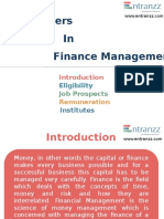 Careers in Finance Management