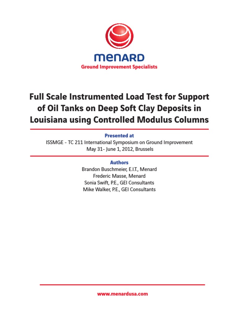 Full Scale Instrumented Load Test | PDF | Deep Foundation ...