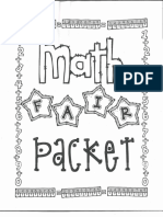 Math Fair Packet