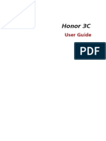 Honor 3C User Guide H30-U10 01 En-Us