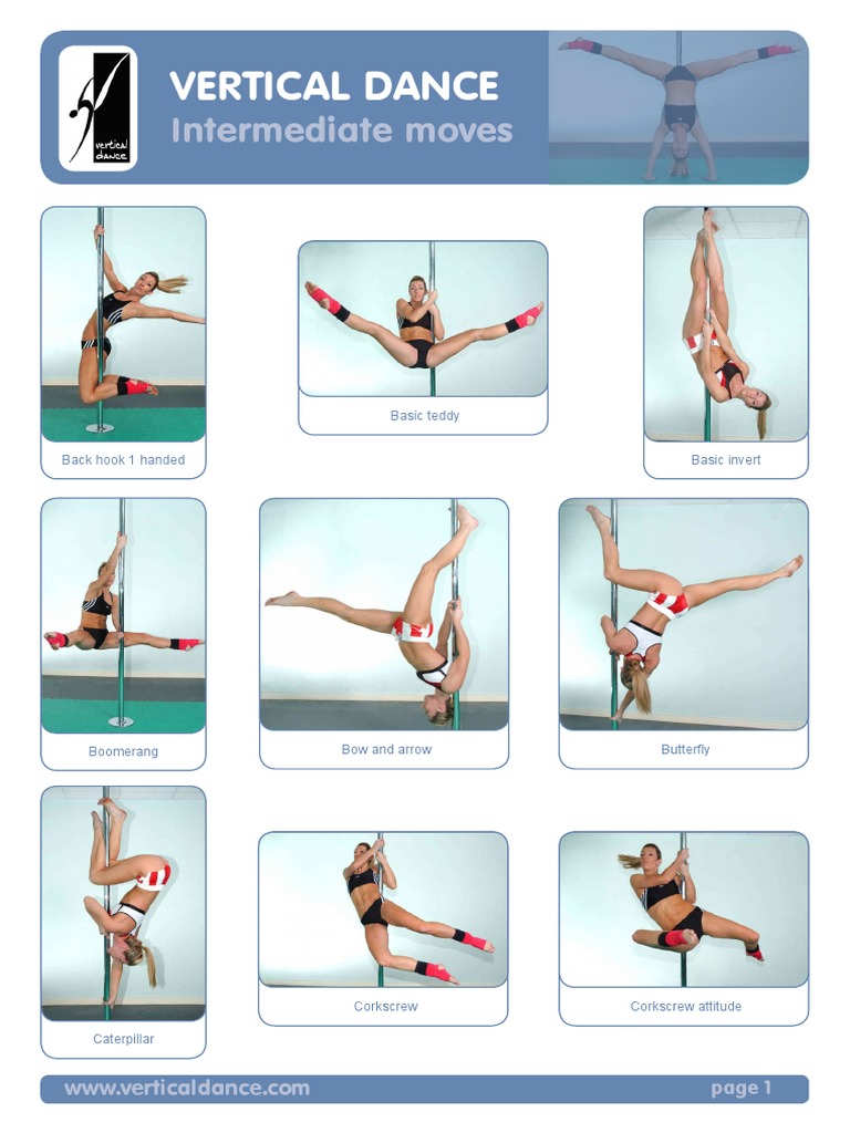 Intermediate Vertical Dance Moves | PDF