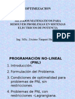 Programacion No Lineal