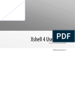 Xshell4 Manual