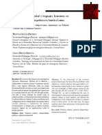 Testimonio, Subjetividad y Lenguajes Femeninos en Contextos de Violencia Política en América Latina