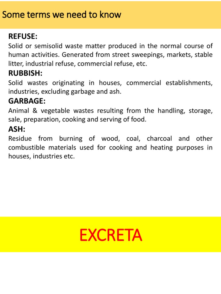 Excreta Disposal Sanitation Sanitary Sewer