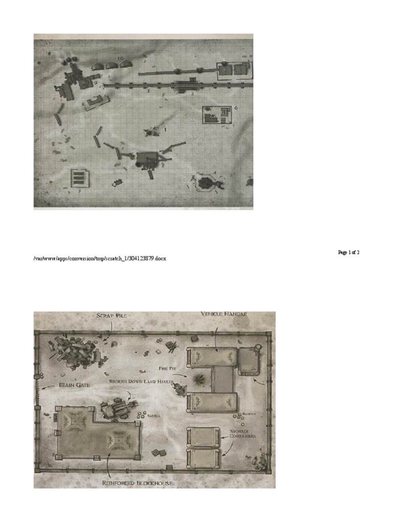 Rulebook Mission Maps | PDF