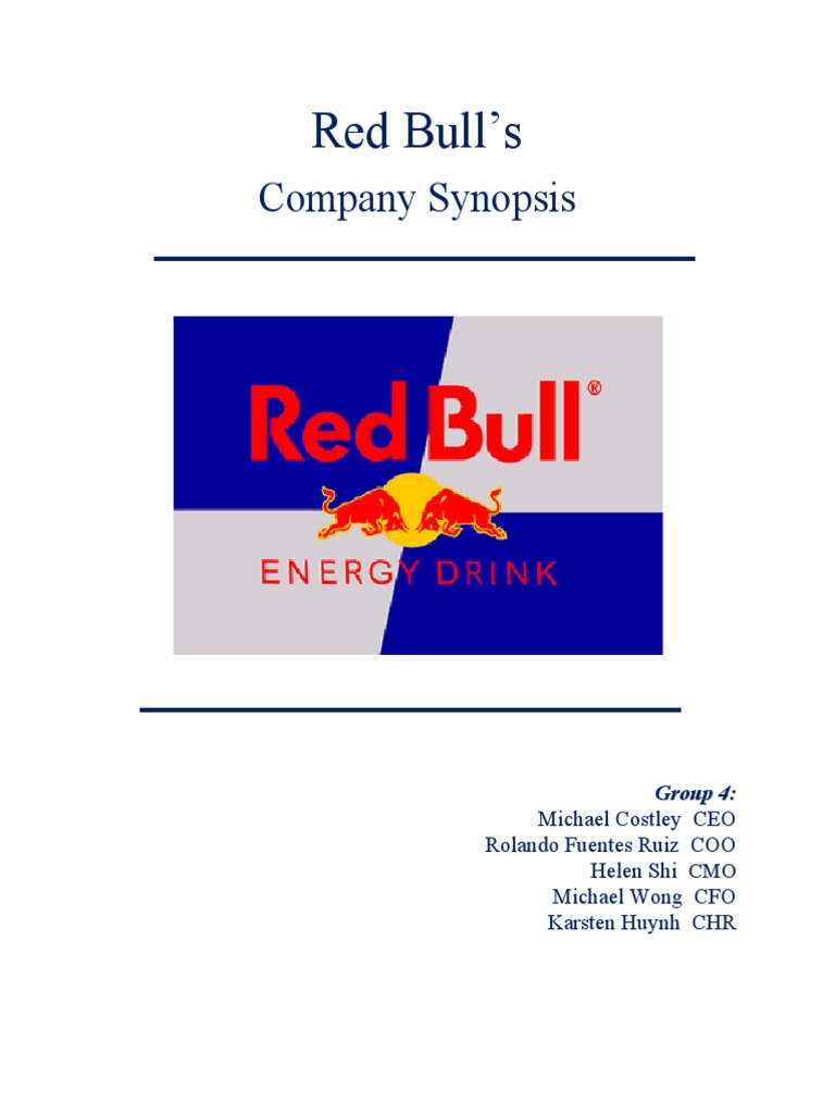 Red Bull Analysis Pdf Competition Pepsi Co