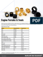 Engine Ferrule & Seal Part Numbers