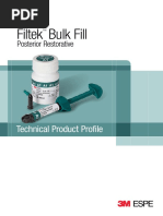 3M ESPE Filtek Bulk Fill Technical Profile - LR