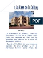 Historia Casa Cultura