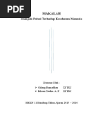 Download MAKALAH - Dampak Polusi Bagi Kesehatan Manusia by Ikhsan Yudha Abdi Pratama SN298921204 doc pdf