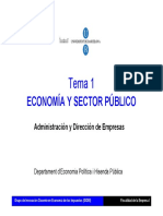 Economia y Sector Publico