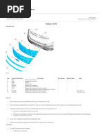 Radiator Grille Removal and Installation