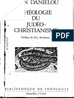 Daniélou, Histoire Des Doctrines Chrétiennes, I Theologie