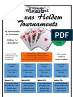 Whitewater Winterfest Poker Flyer