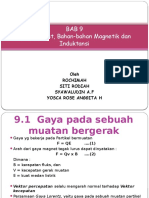 Gaya-Gaya Magnet, Bahan-Bahan Magnetic Dan Induktansi