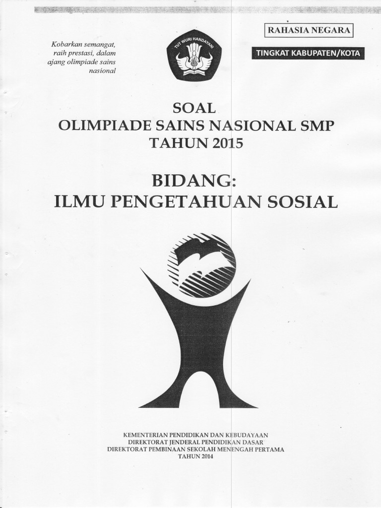 Soal Osk Ips Smp 2015