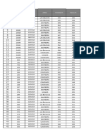 Packing List de Concha de Abanico FC 2