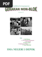 Download makalah gerakan non blok GNB by zakky SN29894297 doc pdf