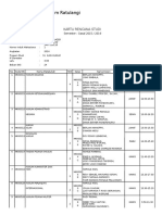 Cetak Kartu Rencana Studi - Portal Akademik