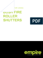 5 Reasons for Using Bushfire Roller Shutters- White Paper