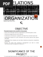 Labor Relations Management in Organizations - Group 8