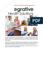 Integrative Healthcare Solution For Schizophrenic and Depressive Disorders