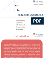 Carrers in Industrial Engineering