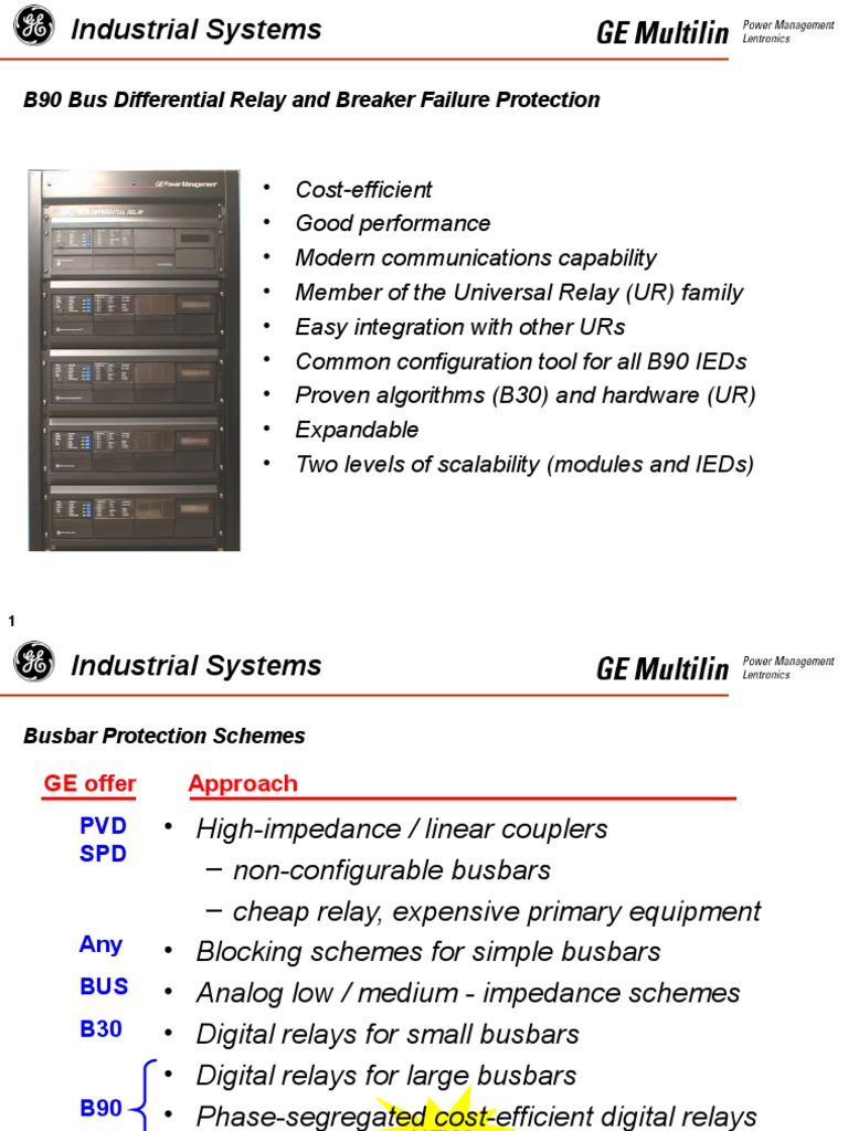 GE B90 Presentation | PDF | Digital Signal Processing | Input/Output