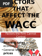 Download Factors That Affect the Wacc by Claire SN298951502 doc pdf